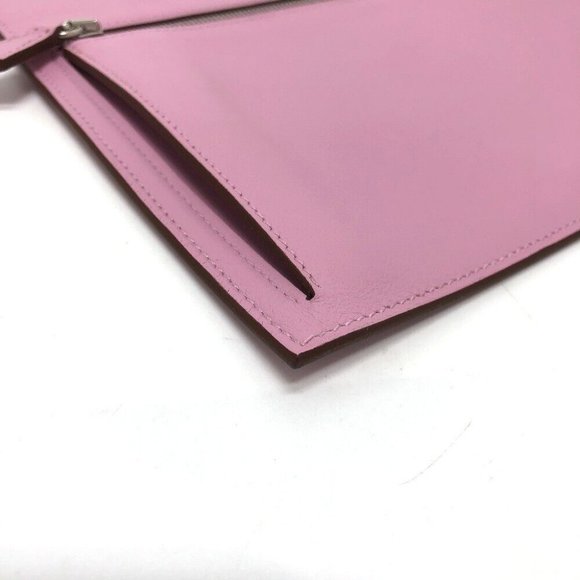 Authentic HERMES Birkin bag pocket external bag Pouch Swift pink - Picture 4 of 10